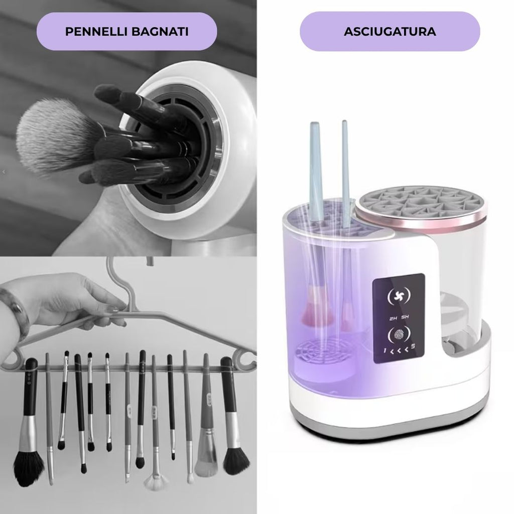 Brush Cleaner UV Pro - Dispositivo lavaggio pennelli